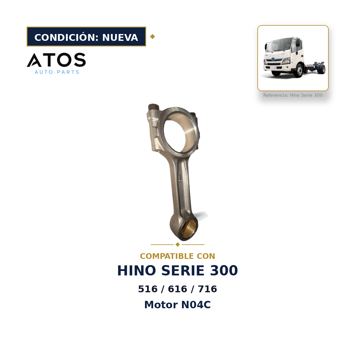 Biela Nueva Hino 616 716 816 Serie 300