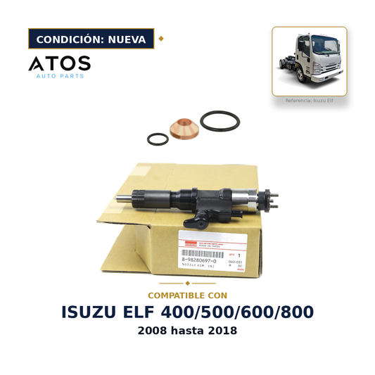 Inyector Isuzu 4HK1 ELF 400 500 600 800